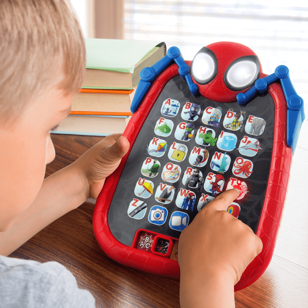 Spidey and His Amazing Friends Alphabet Tablet Toy for Toddlers - eKids