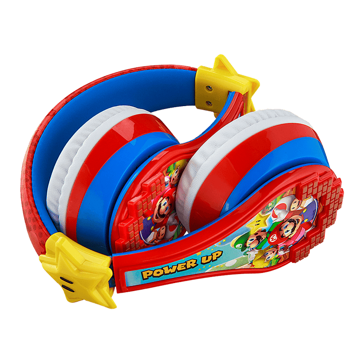 Super Mario Bluetooth Headphones for Kids - eKids