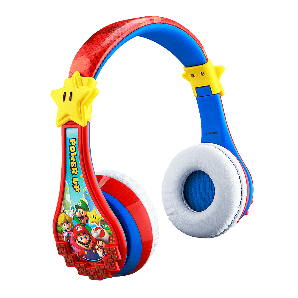 Super Mario Bluetooth Headphones for Kids - eKids