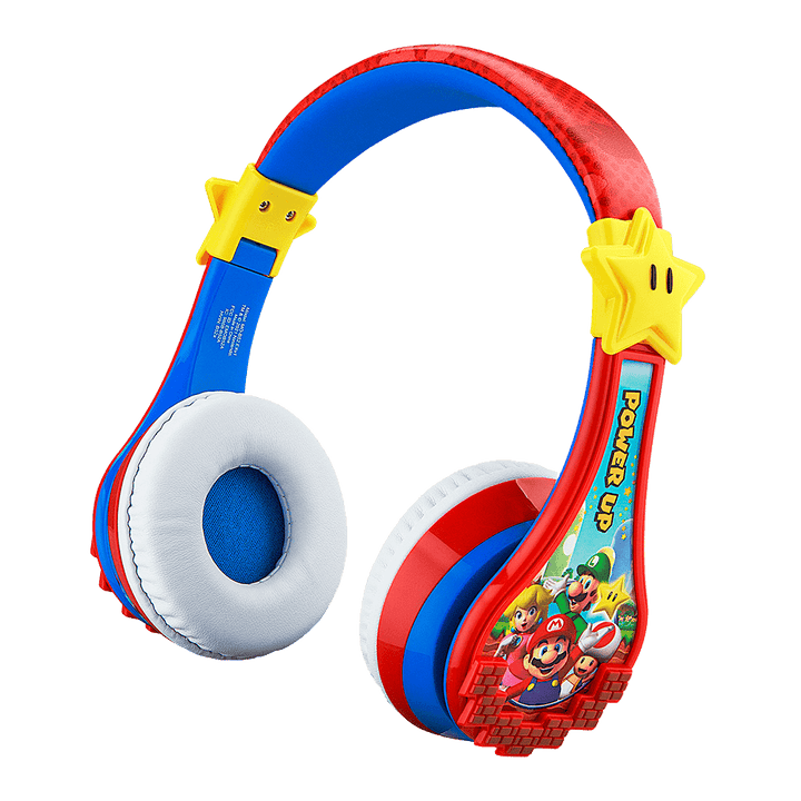 Super Mario Bluetooth Headphones for Kids - eKids