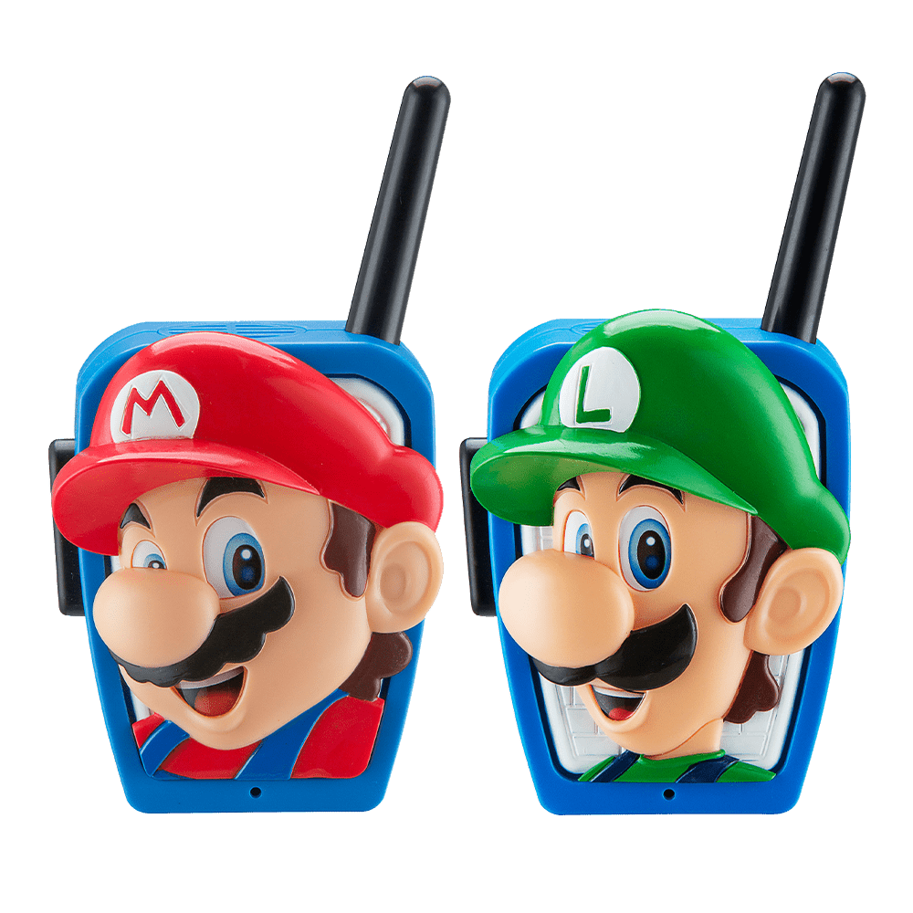 Super Mario Toy Walkie Talkies for Kids - eKids