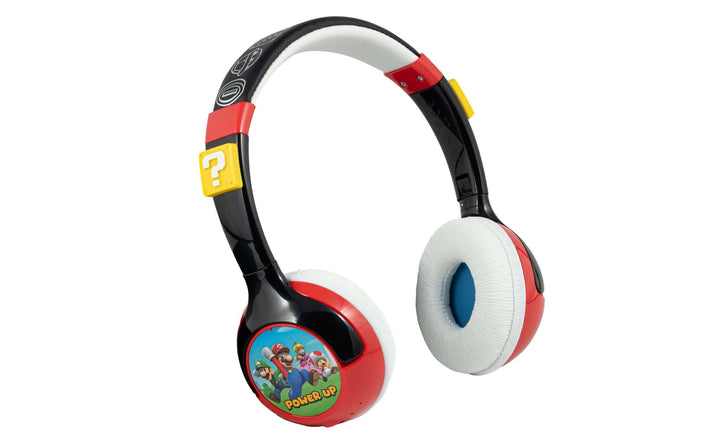 Super Mario Wireless Headphones for Kids - eKids