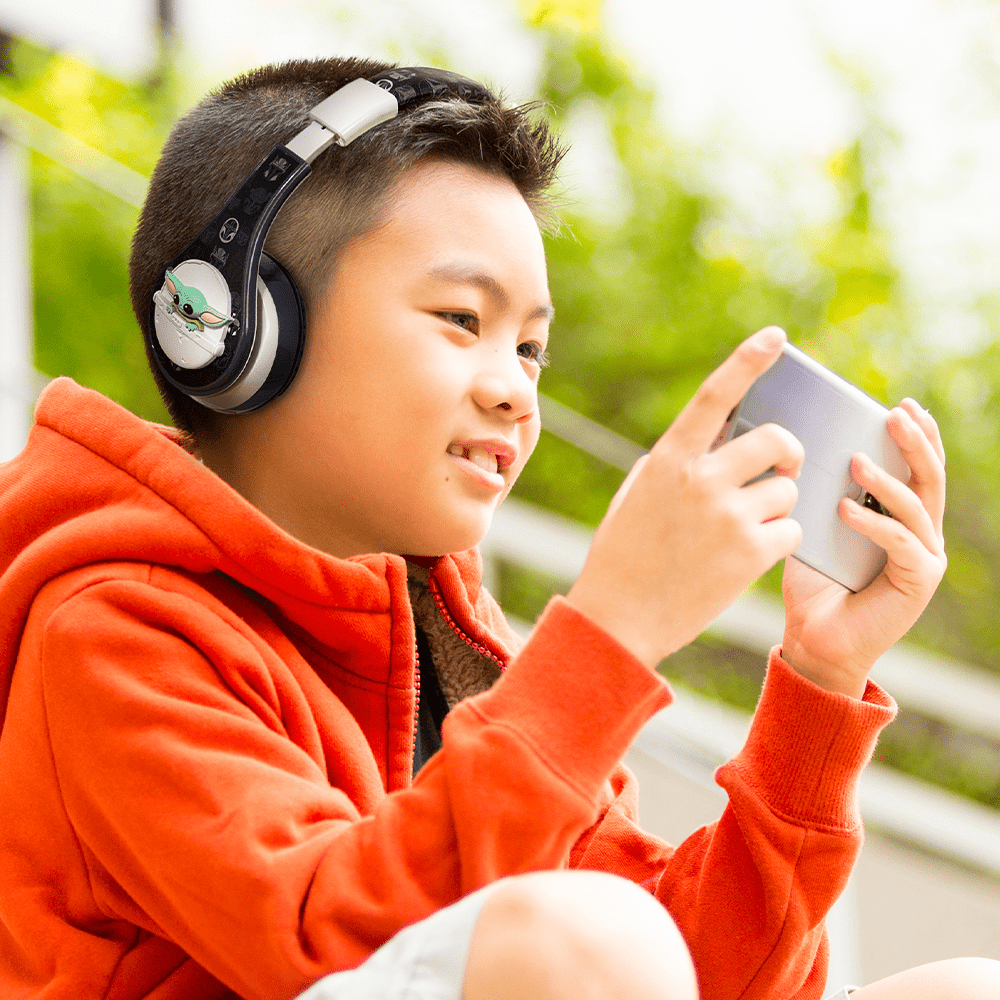 The Mandalorian Grogu Bluetooth Headphones for Kids - eKids