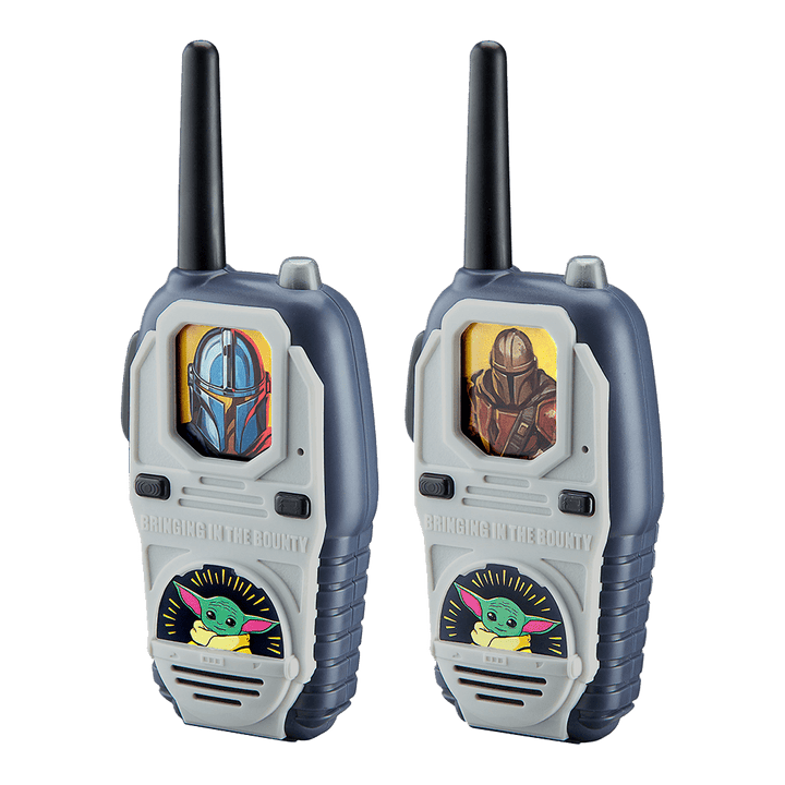 The Mandalorian Grogu Toy Walkie Talkies for Kids - eKids