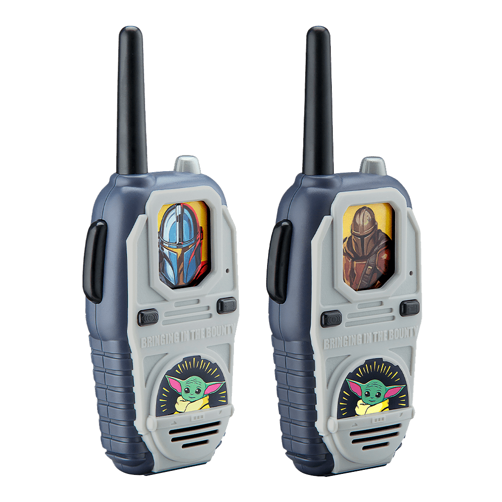 The Mandalorian Grogu Toy Walkie Talkies for Kids - eKids