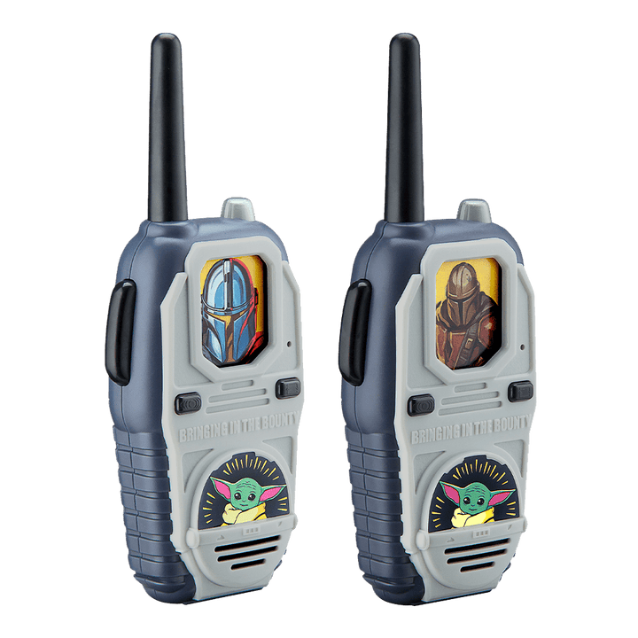 The Mandalorian Grogu Toy Walkie Talkies for Kids - eKids