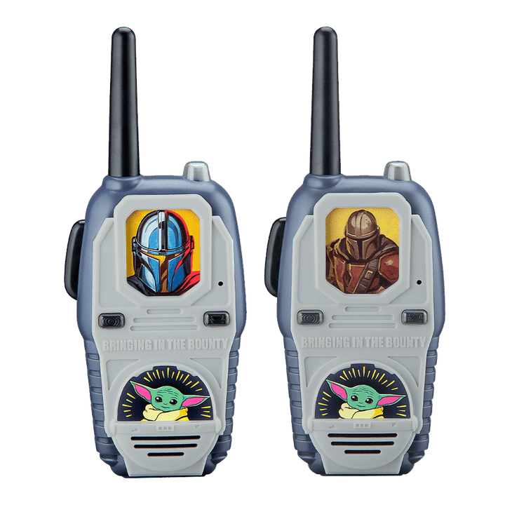 The Mandalorian Grogu Toy Walkie Talkies for Kids - eKids