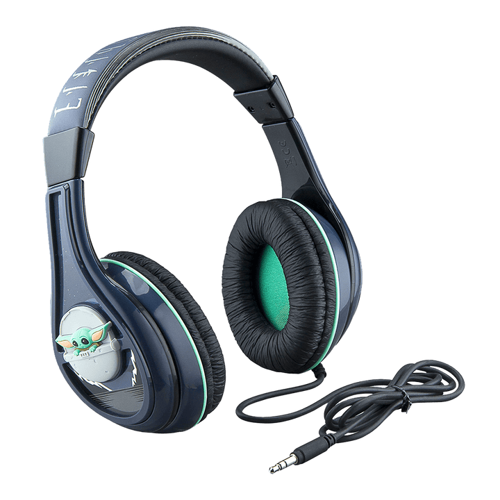 The Mandalorian Grogu Wired Headphones for Kids - eKids