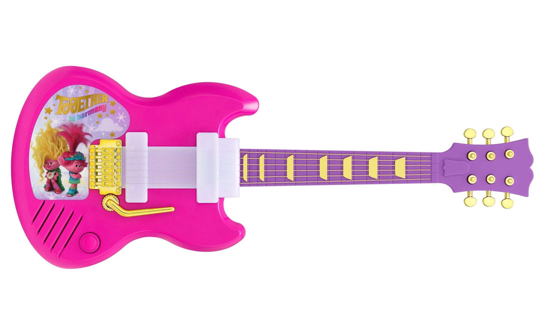 Trolls Toy Guitar with Built - in Music - eKids