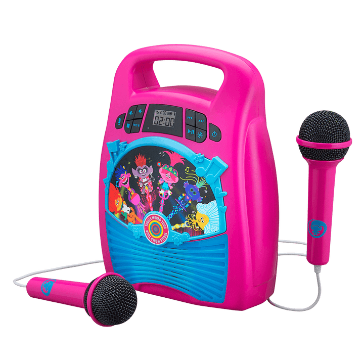 Trolls World Tour Bluetooth Karaoke Machine for Girls - eKids