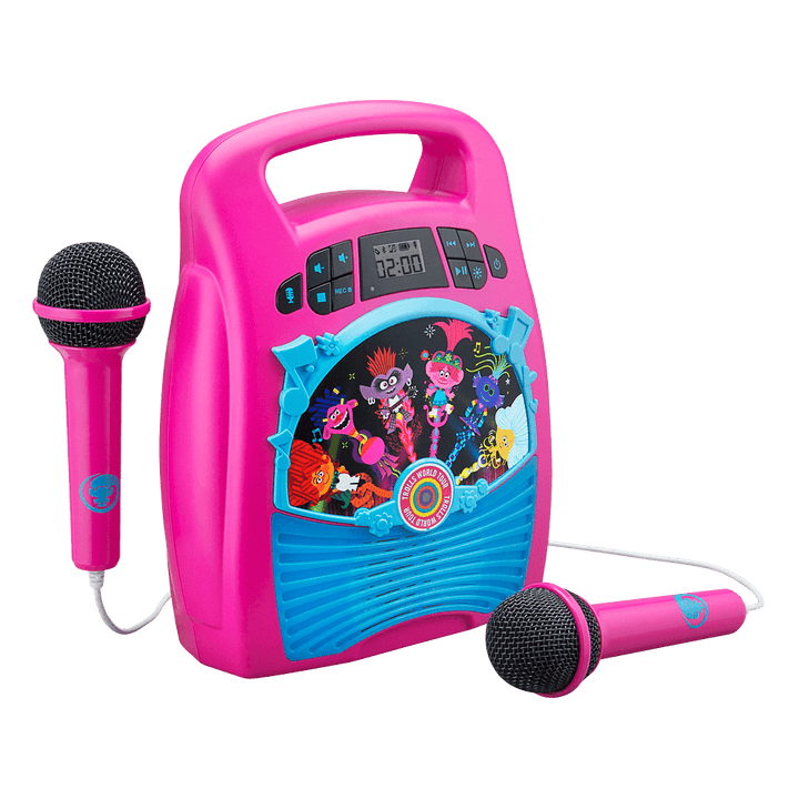 Trolls World Tour Bluetooth Karaoke Machine for Girls - eKids