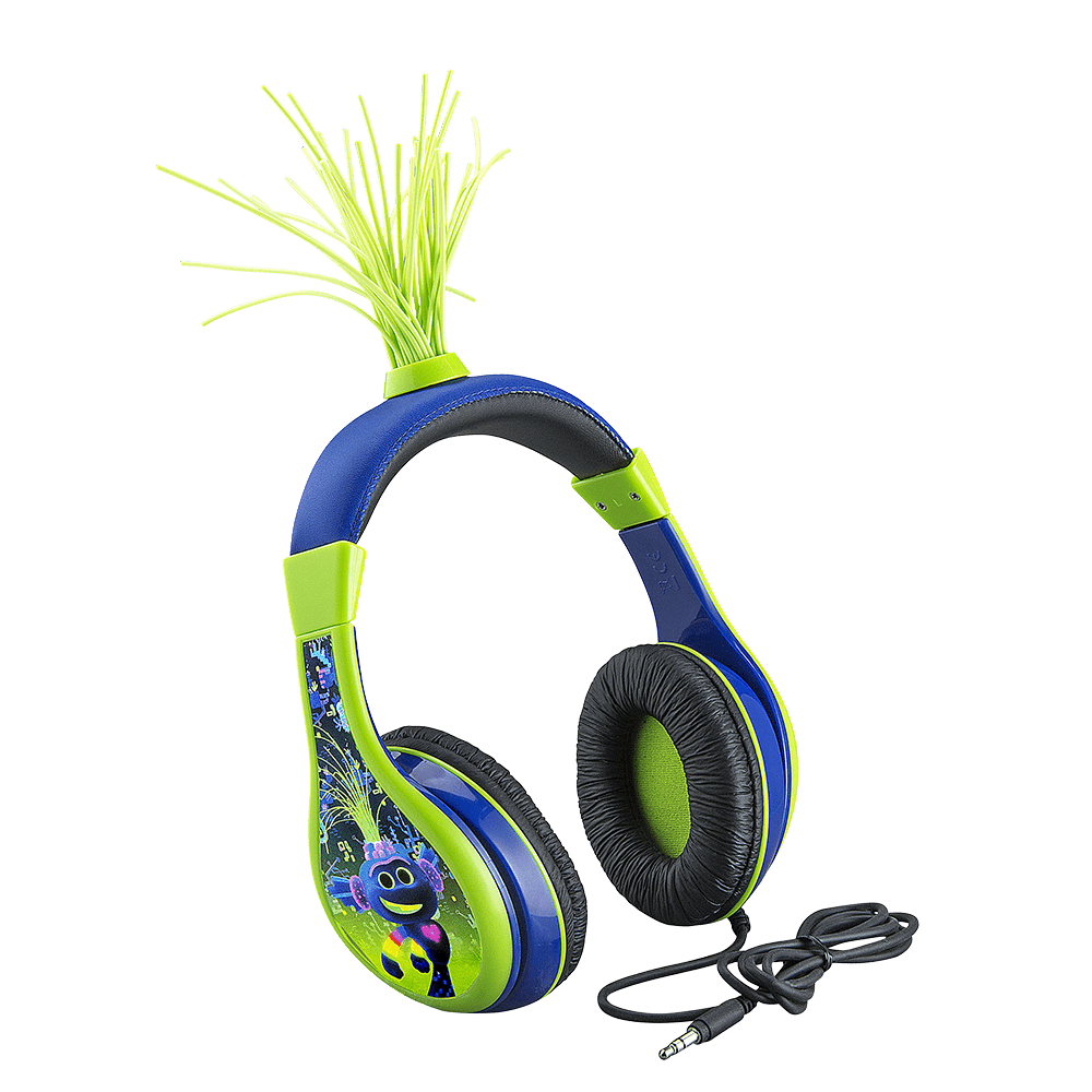 Trolls World Tour Wired Headphones for Kids - DJ Trollex - eKids