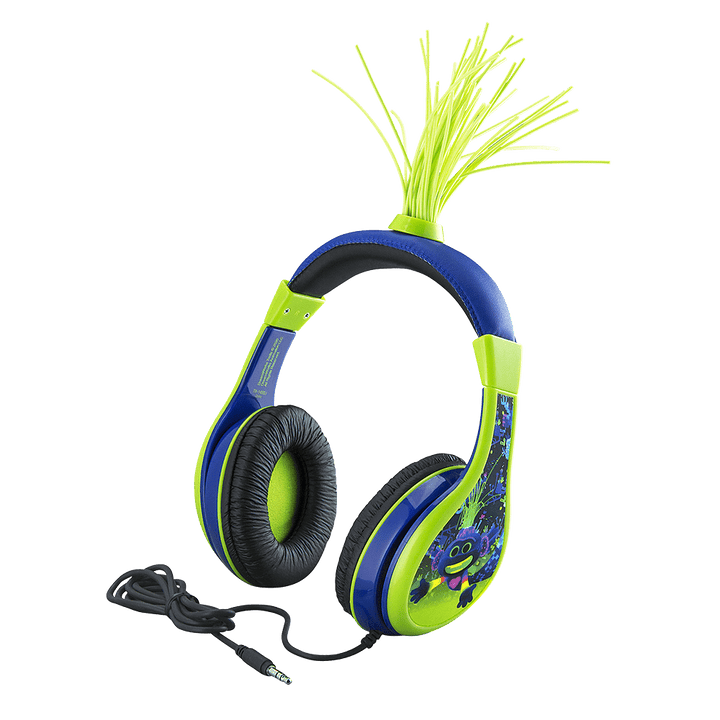 Trolls World Tour Wired Headphones for Kids - DJ Trollex - eKids