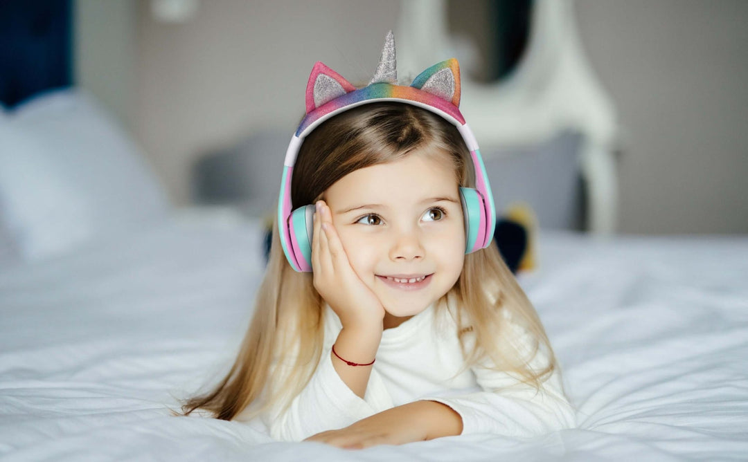 Unicorn Bluetooth Headphones for Kids - eKids