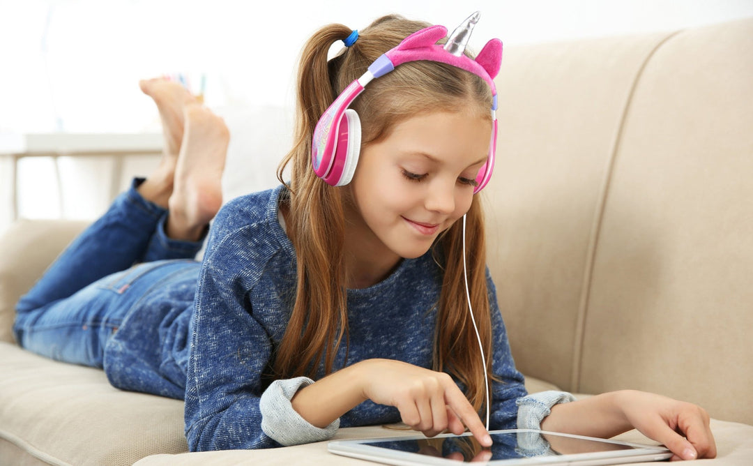 Unicorn Wired Headphones for Kids - eKids