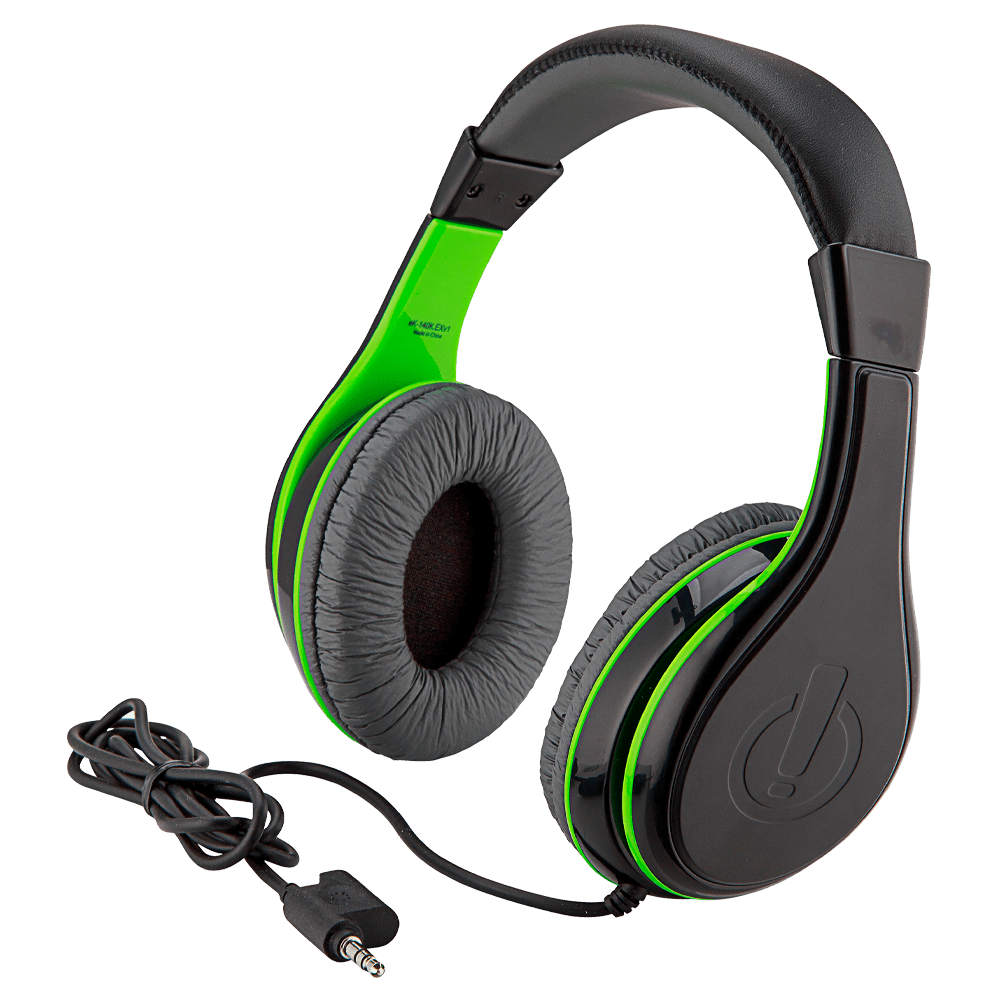 Wired Headphones for Kids Black - eKids