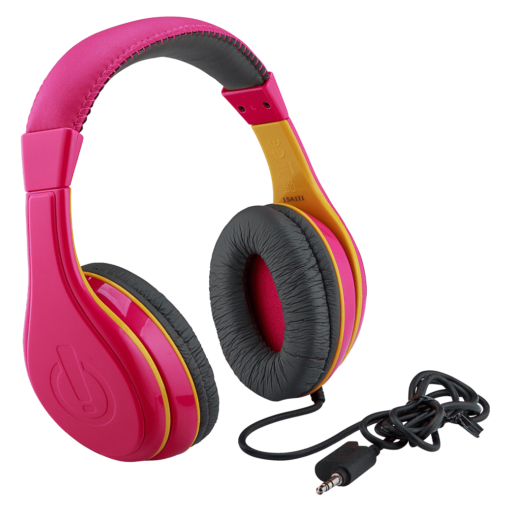 Wired Headphones for Kids Pink - eKids