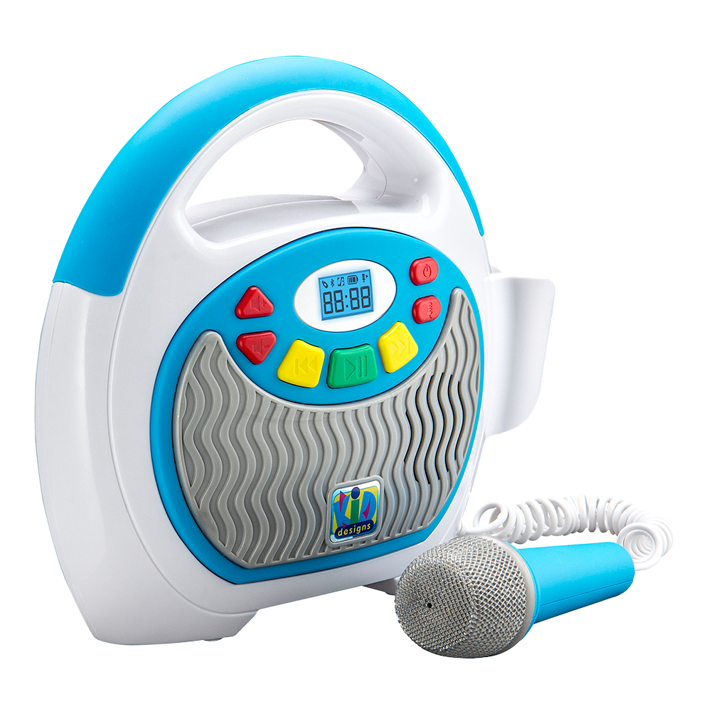 Bluetooth Karaoke Machine for Kids - Blue – eKids